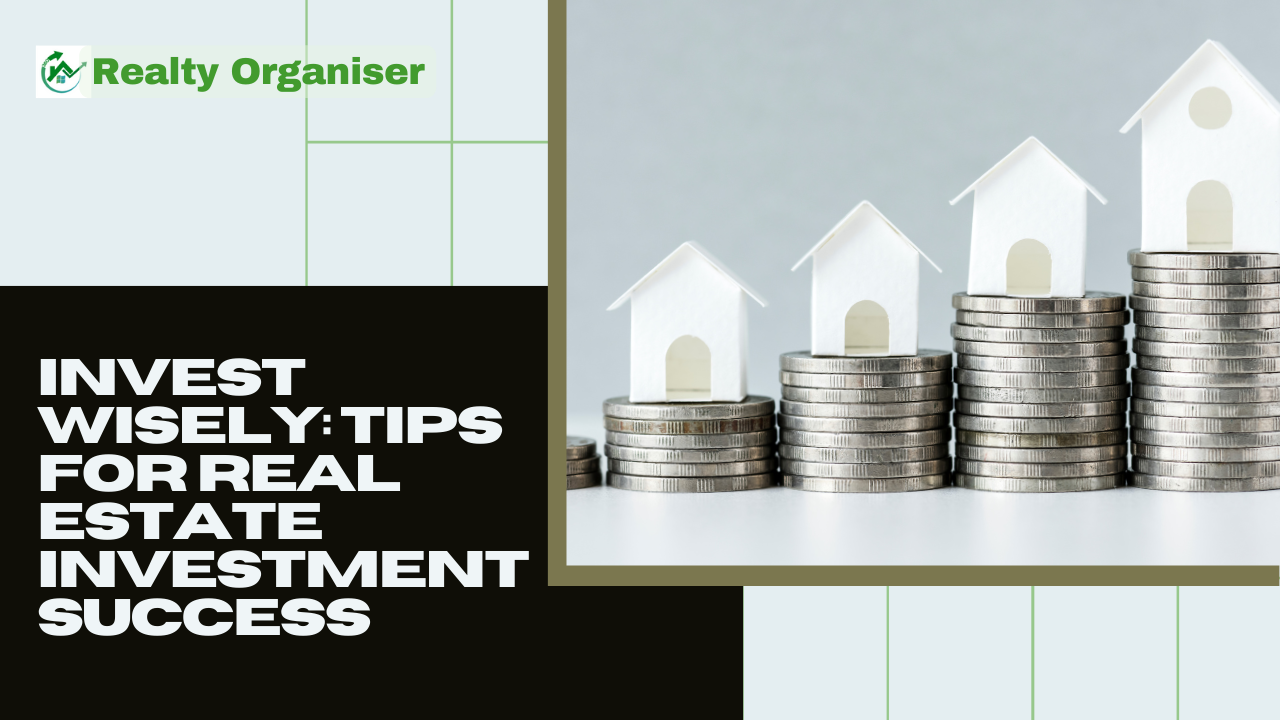 Real Estate Investment success, Real Estate, Invest Wisely